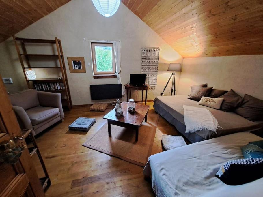 Chambres Et Coin Repas Coco Eco Bédouès Bagian luar foto